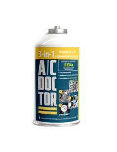 3-in-1 sealant + oil + R134A replacement refrigerant for cars from 1994 to 2016