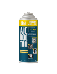 3-in-1 R1234yf gas for car air conditioning from 2017 onwards
