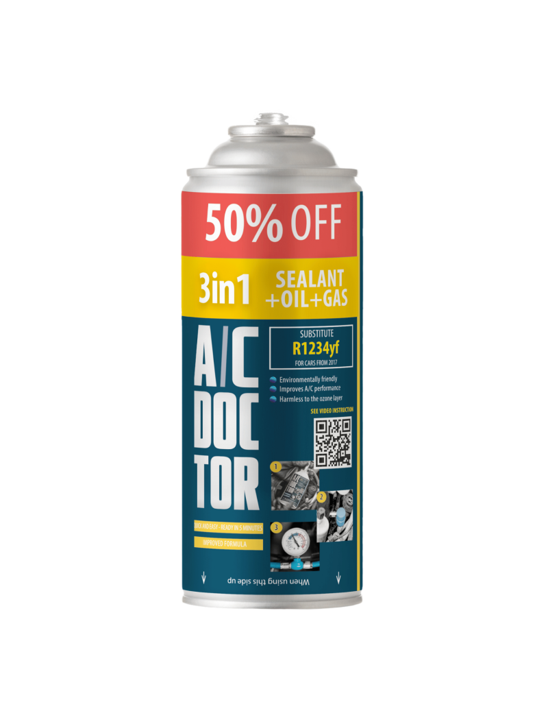 3-in-1 R1234yf XL gas for...
