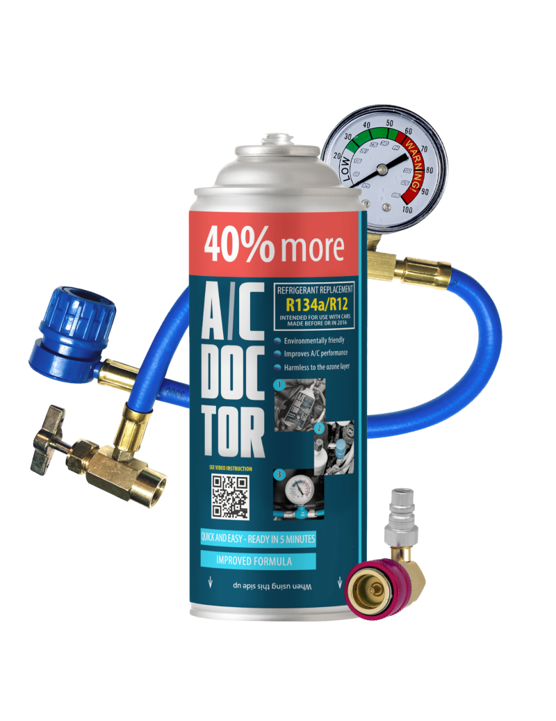 Kit gas R134a/R12 de aire...