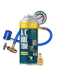Kit de recarga de ar condicionado 3 em 1 a partir de 2017