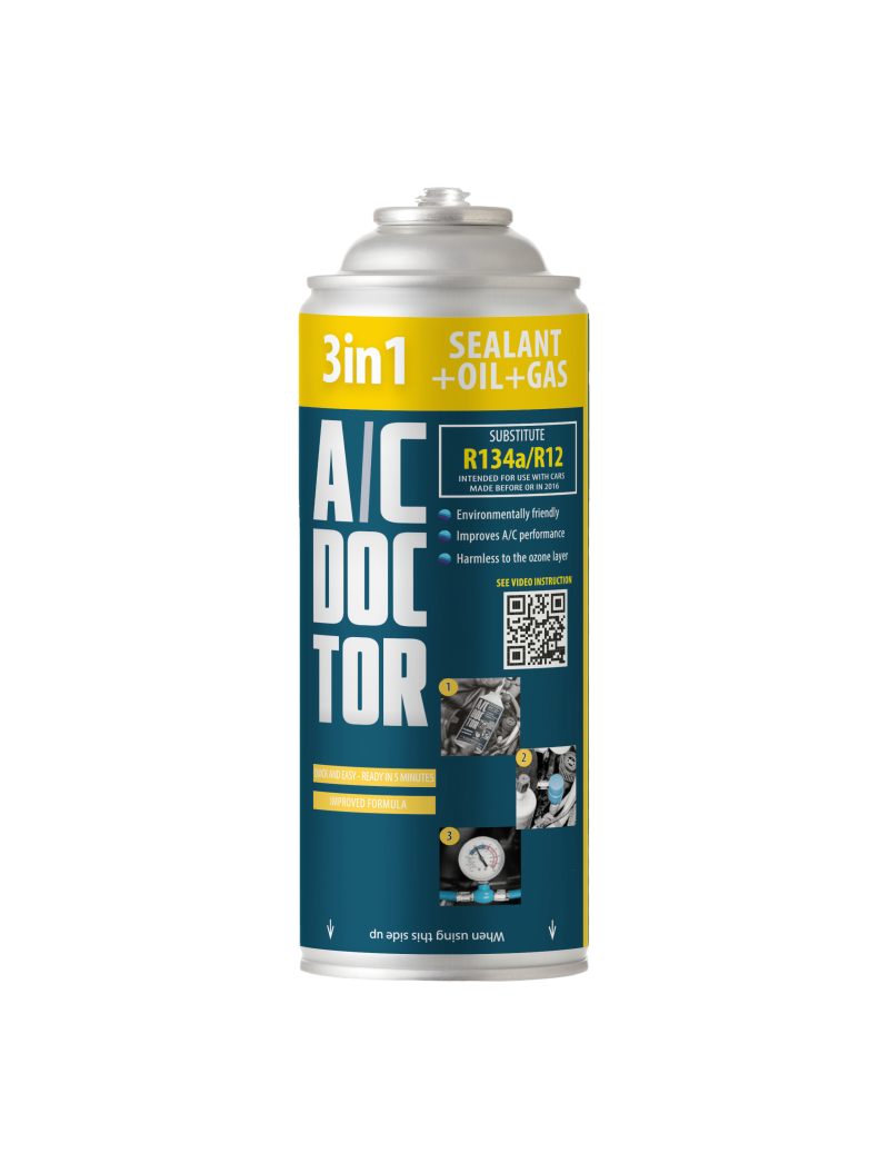 3-in-1 R134a/R12 gas for...