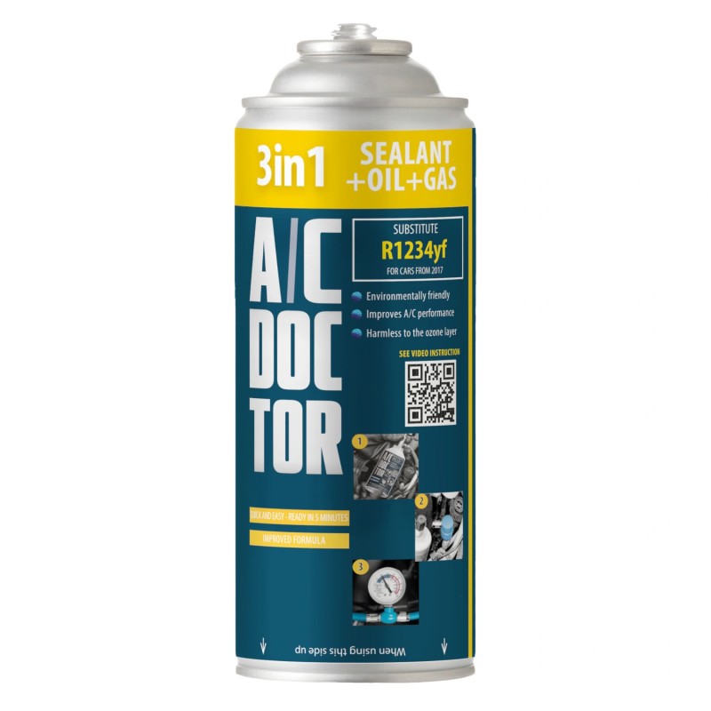 3-in-1 gas R1234yf voor auto-airconditioning vanaf 2017